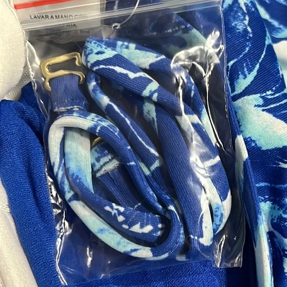 Tommy Bahama Scrolls Shirred Bandeau - Picture 13 of 16